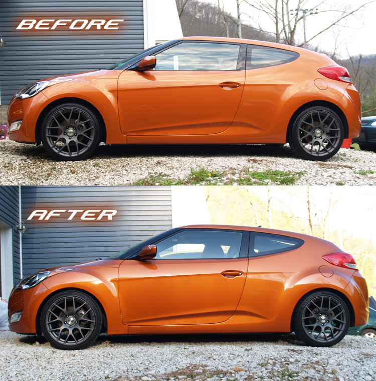 2013 hyundai veloster lowering springs