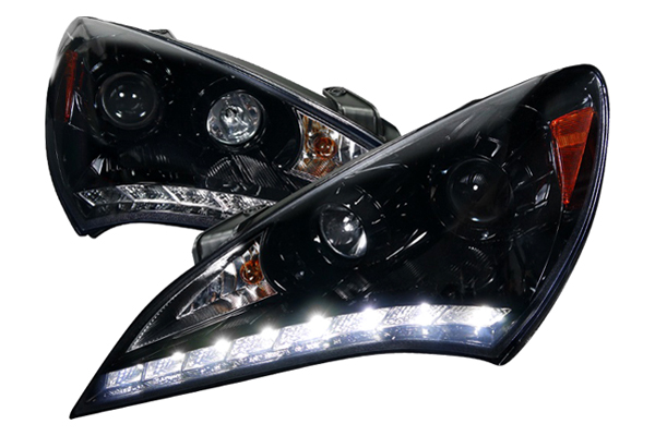 Spec-D LED Headlights (Glossy Black)