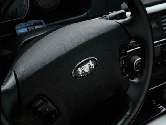 Luxury Steering Wheel Badge