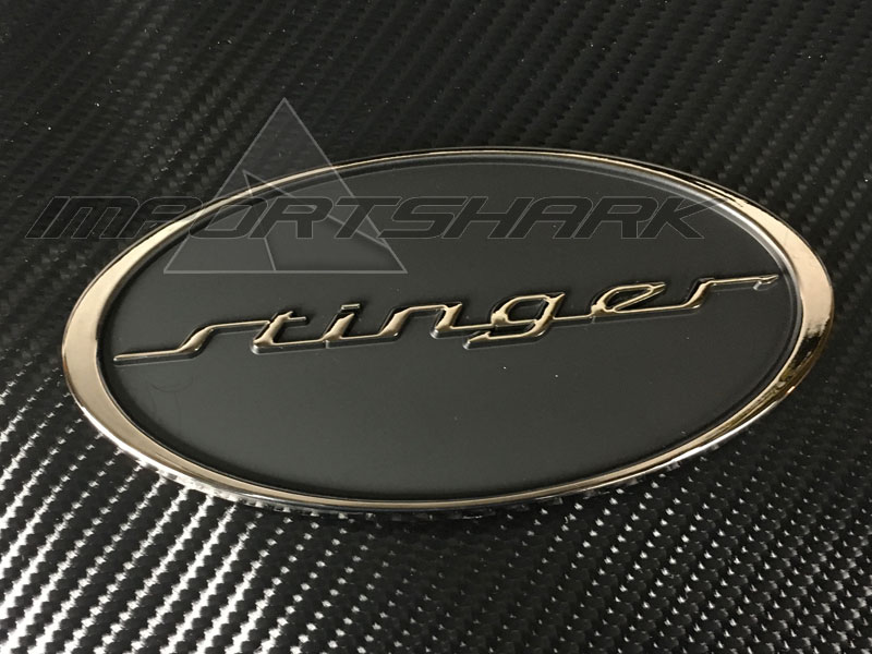 Exos Stinger Logo Emblem (Gunmetal)
