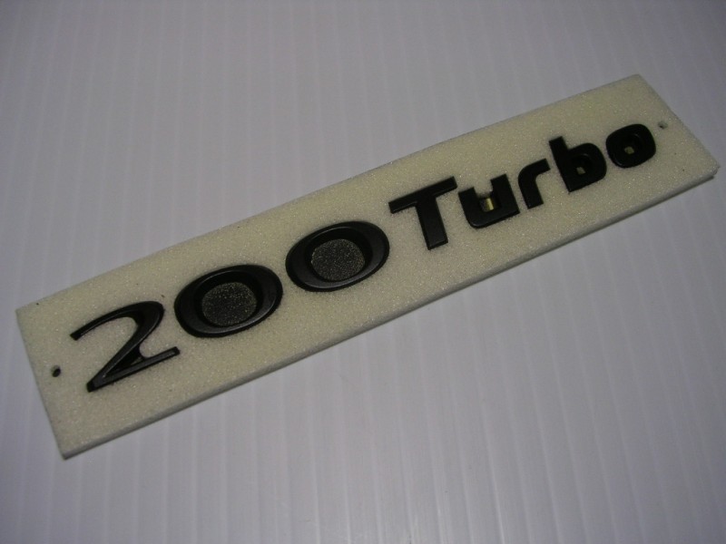 KDM 200 Turbo Lettering (Custom)