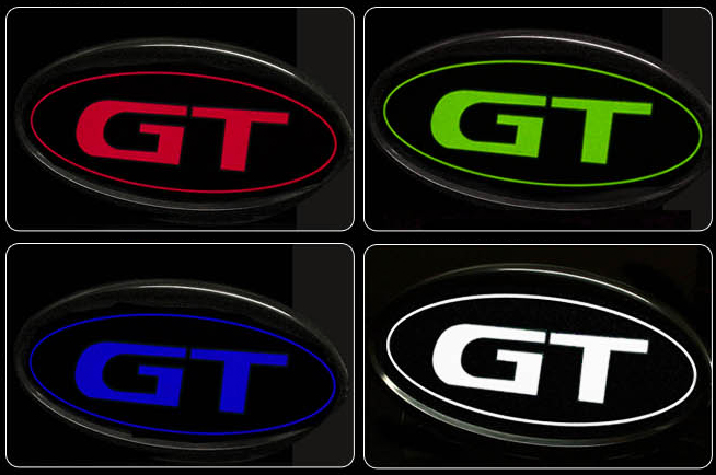 Fiber Optic GT Emblem