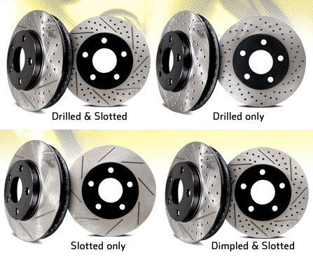 R1 Concepts Rotor Set (Dimpled/Slotted)