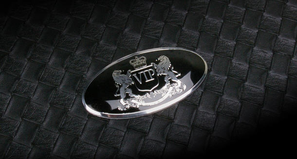 VIP Classic Steering Wheel Badge