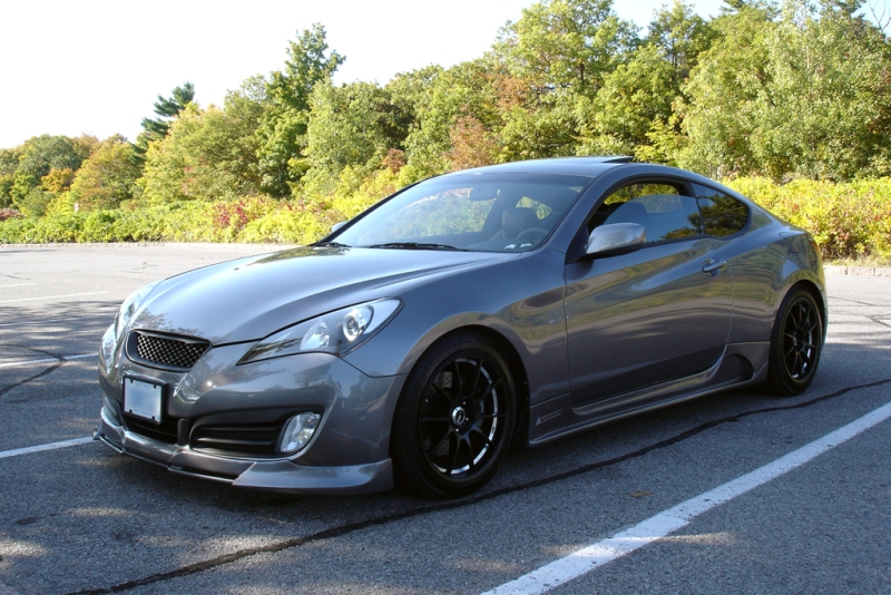 Hyundai Genesis Coupe Tuning подсветка